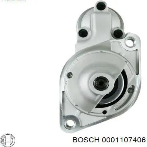 0001107406 Bosch Стартер автомобиля