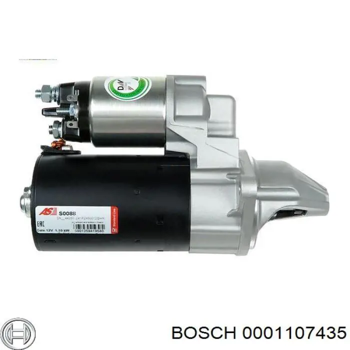 Купить 0001107435 Bosch Стартер