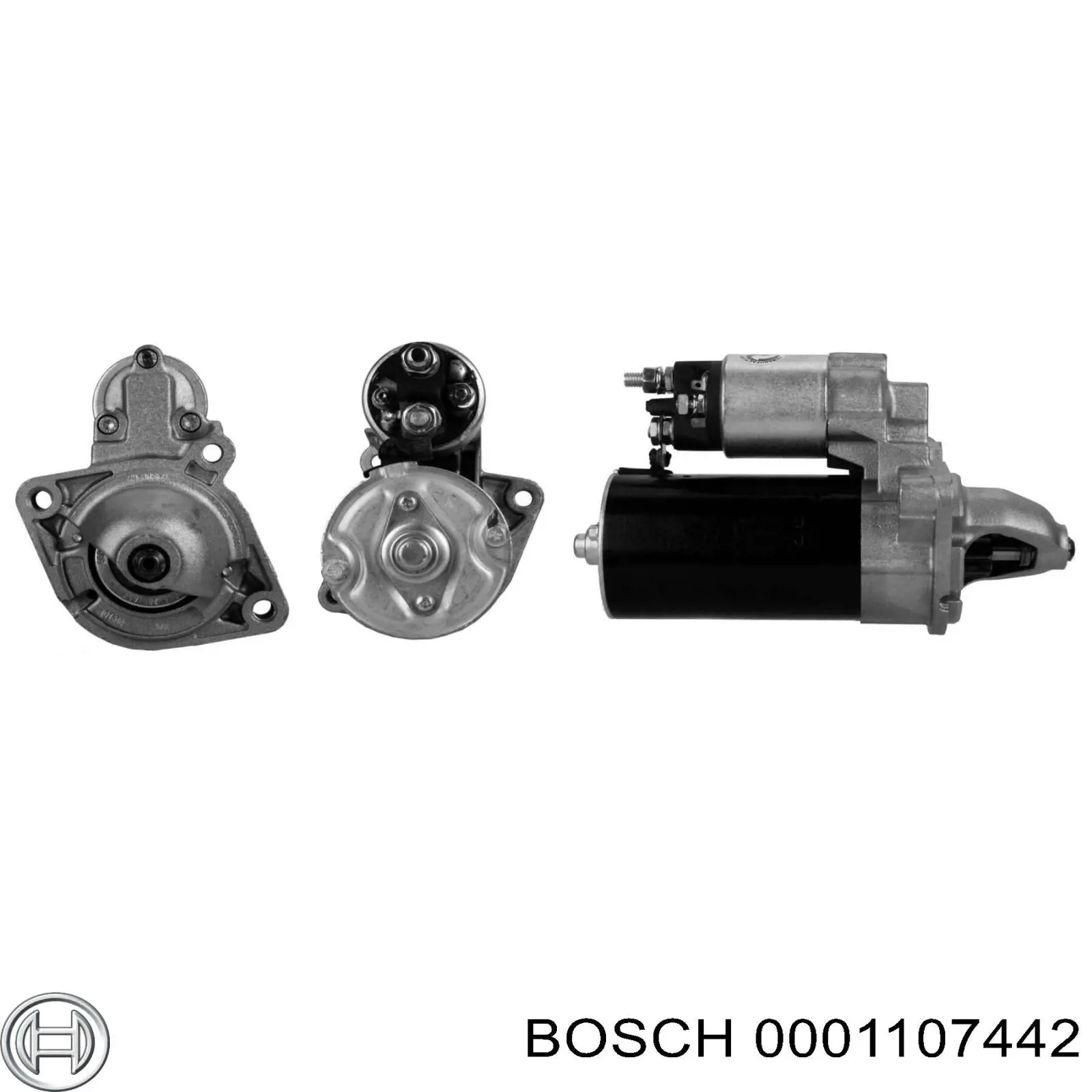 Стартер двигателя Bosch 0001107442