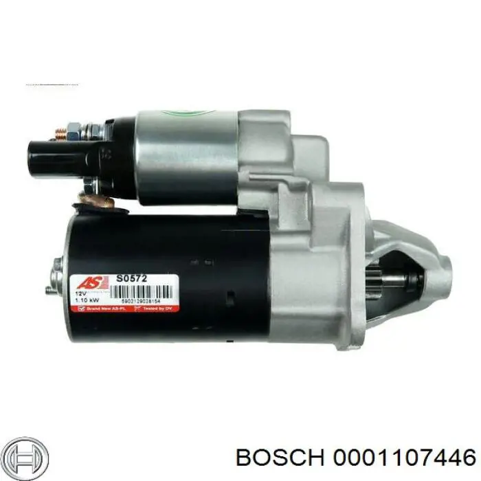 Купить 0001107446 Bosch Стартер