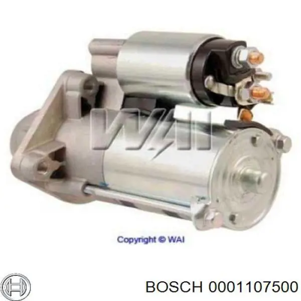 Стартер Bosch 0001107500 цена, от 44.34 USD