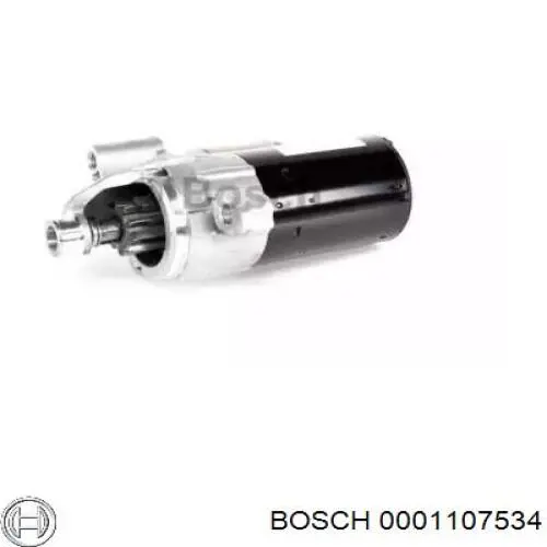 0001107534 Bosch motor de arranco