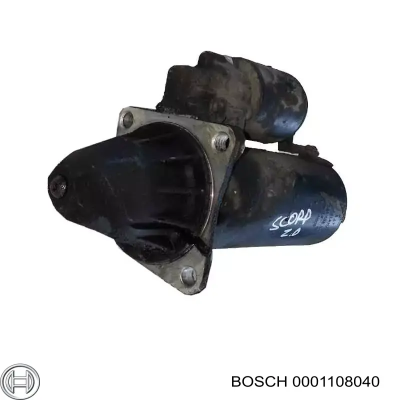  0001108040 Bosch стартер