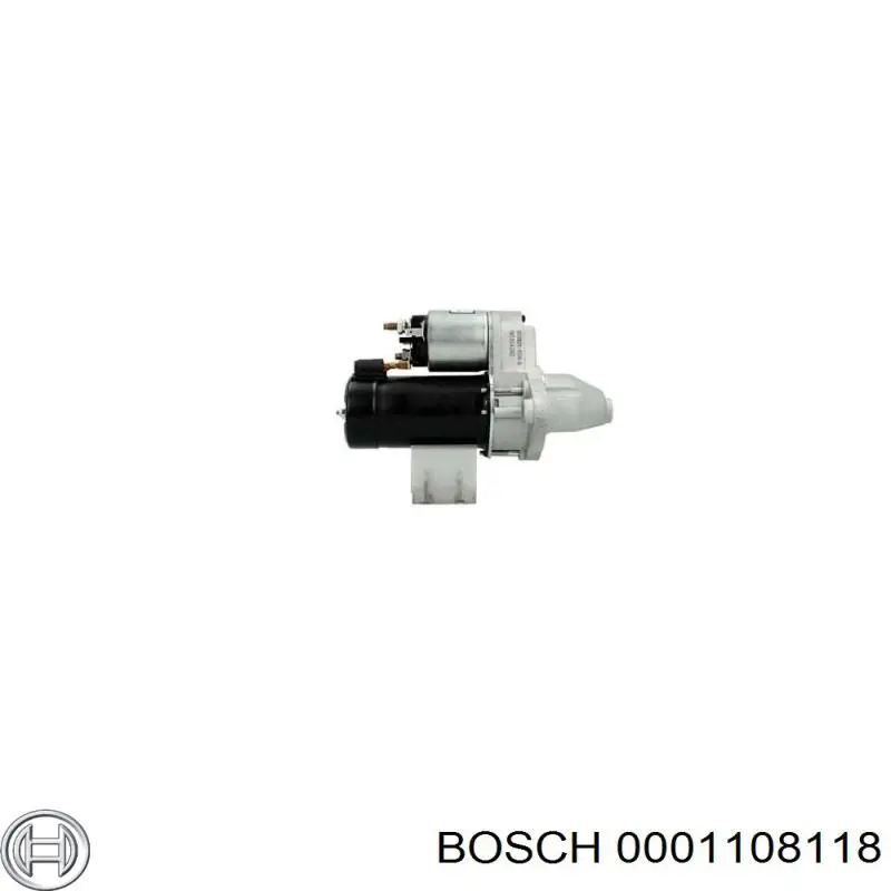 Motor de arranque 0001108118 Bosch