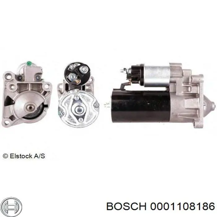 0001108186 Bosch стартер