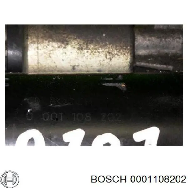 0001108202 Bosch Стартер автомобиля