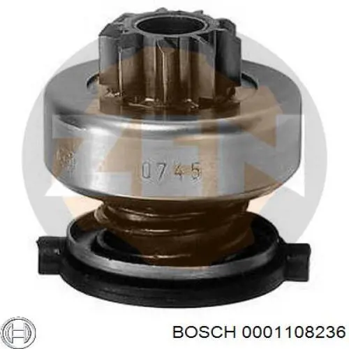 Стартер 0001108236 Bosch