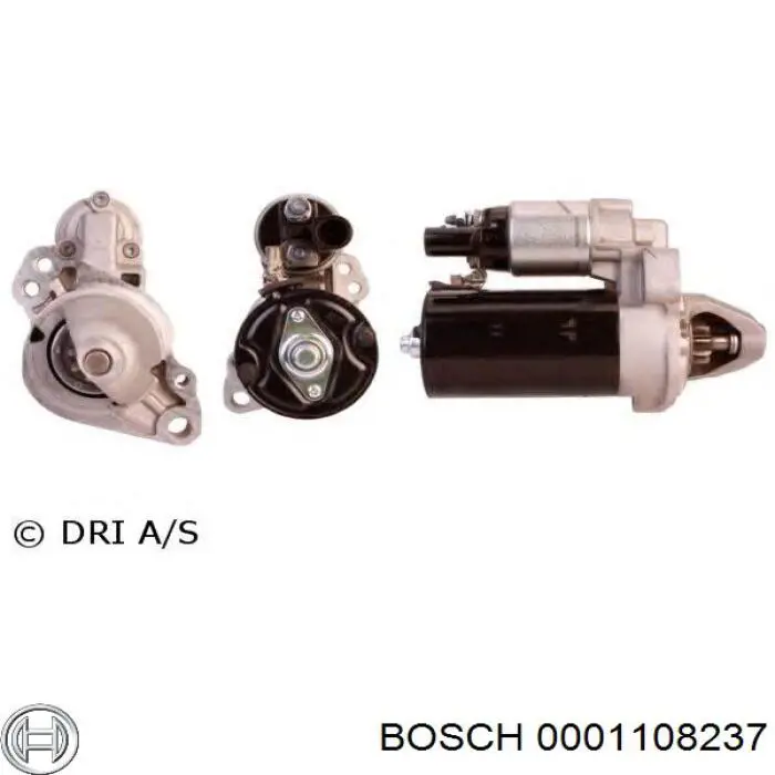 Стартер 0001108237 Bosch