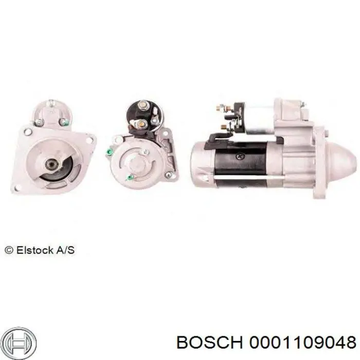 0001109048 Bosch Стартер автомобиля