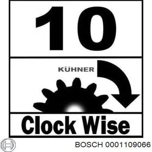 Стартер 0001109066 Bosch