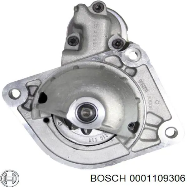 Стартер Bosch 0001109306 цена, от 92.47 USD