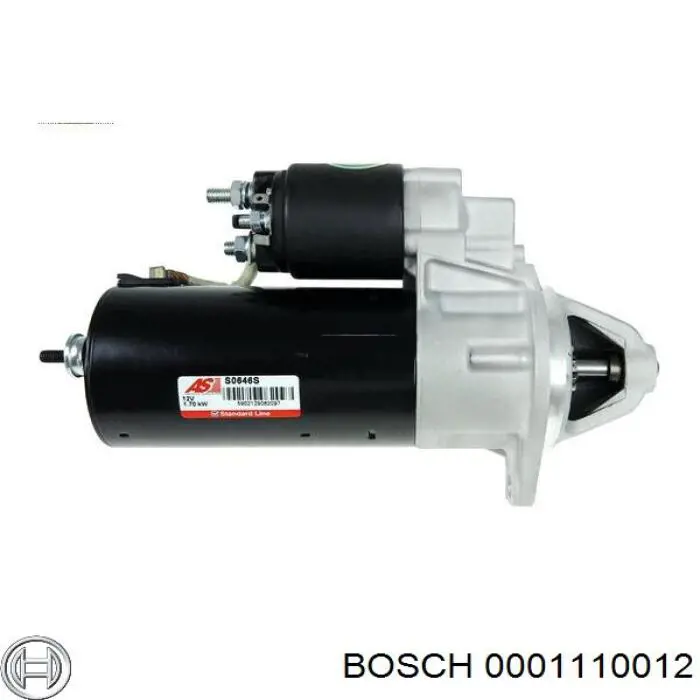Стартер Bosch 0001110012 цена, от 63.70 USD