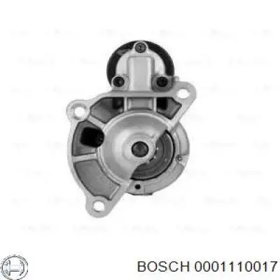 0001110017 Bosch Стартер автомобиля