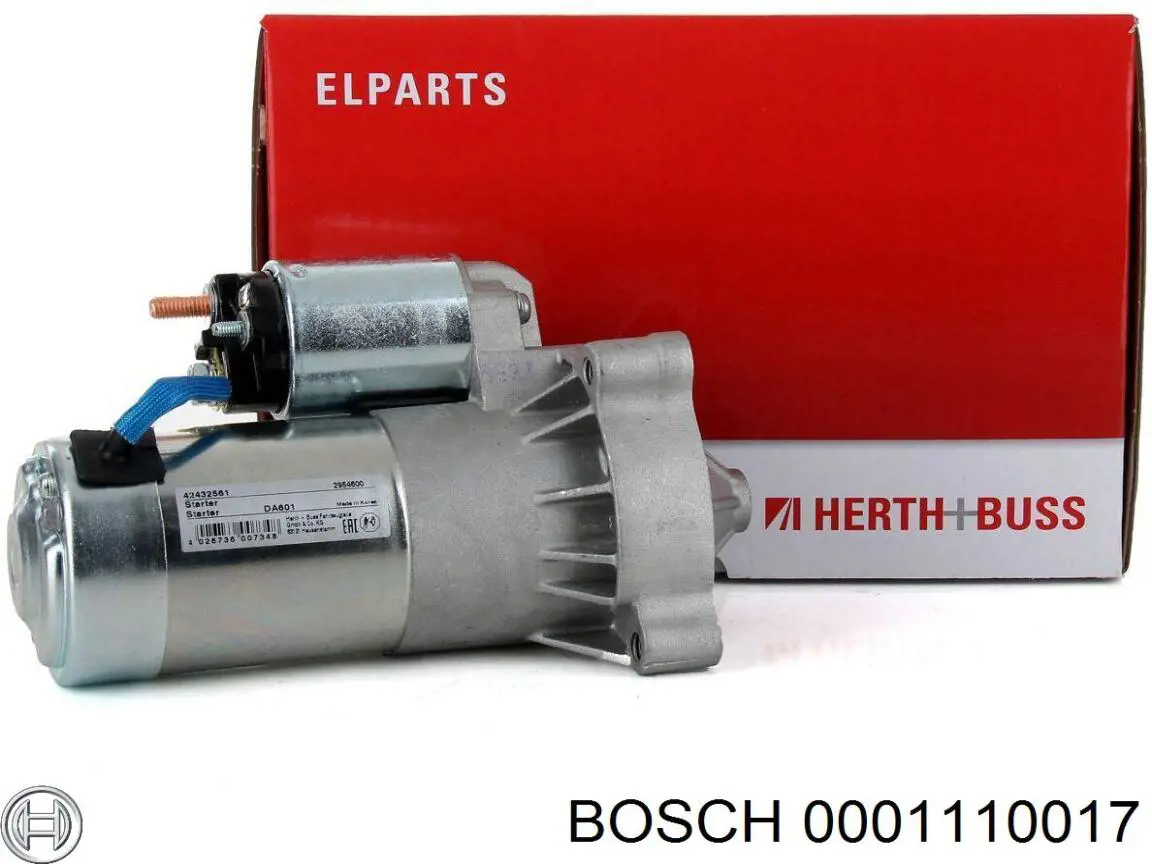 Купить 0001110017 Bosch Стартер