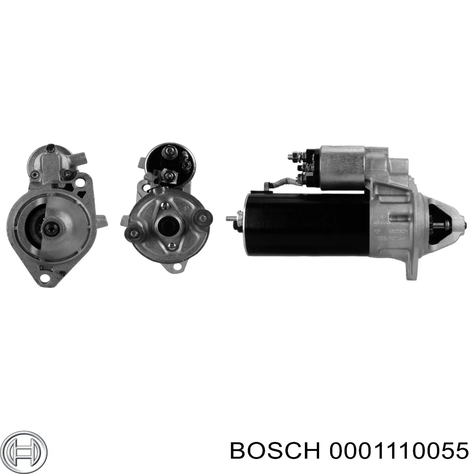 0001110055 Bosch Стартер автомобиля