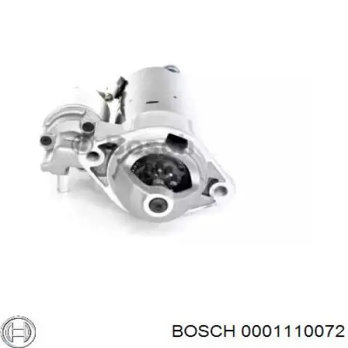 0001110072 Bosch Стартер автомобиля
