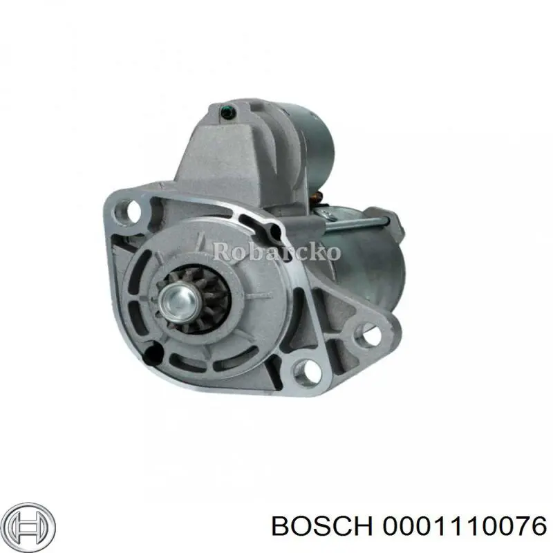 0001110076 Bosch Стартер автомобиля