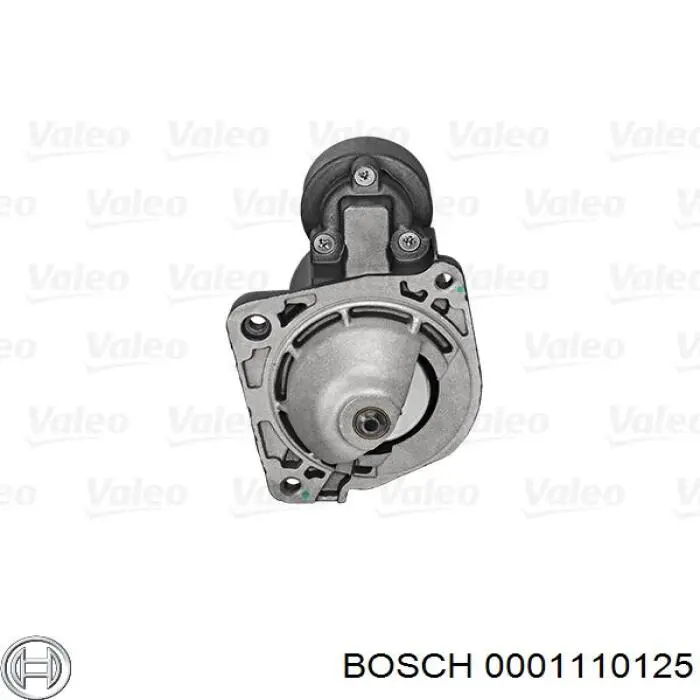 Купить 0001110125 Bosch Стартер