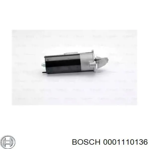 Стартер 0001110136 Bosch