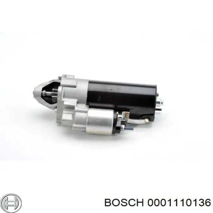 Motor de arranque 0001110136 Bosch