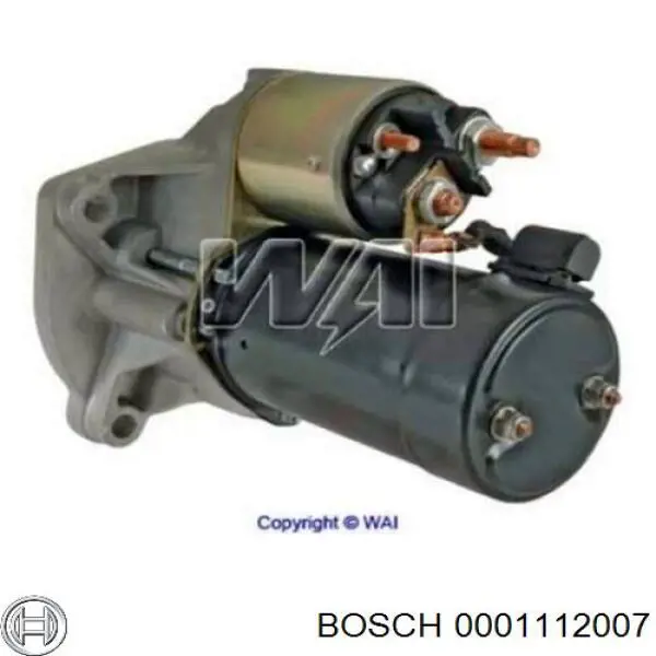 Стартер 0001112007 Bosch