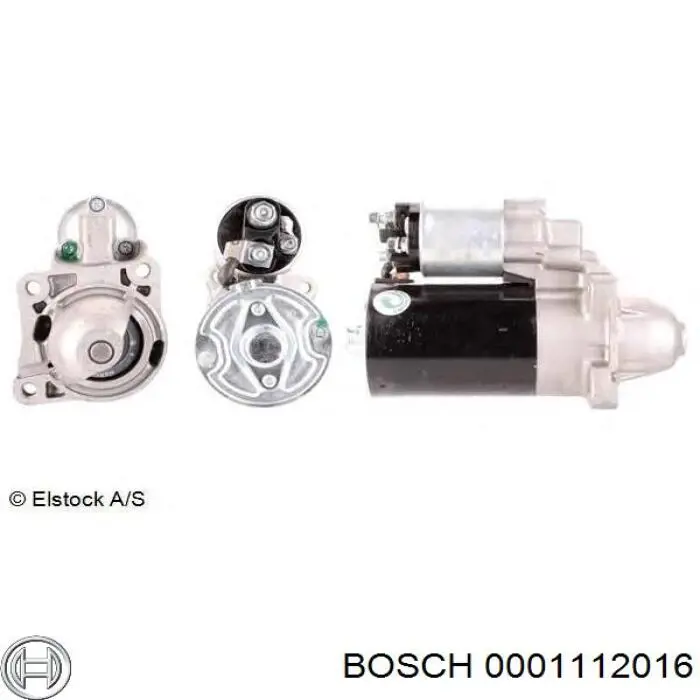 Стартер Bosch 0001112016 цена, от 63.34 USD