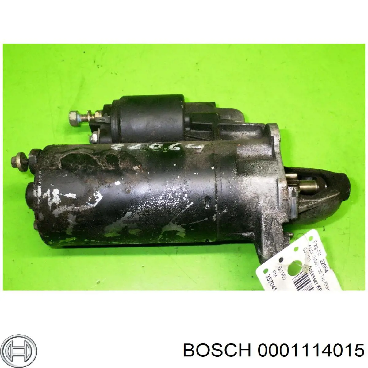 Купить 0001114015 Bosch Стартер