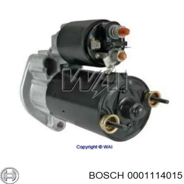 Стартер Bosch 0001114015 цена, от 37.75 USD