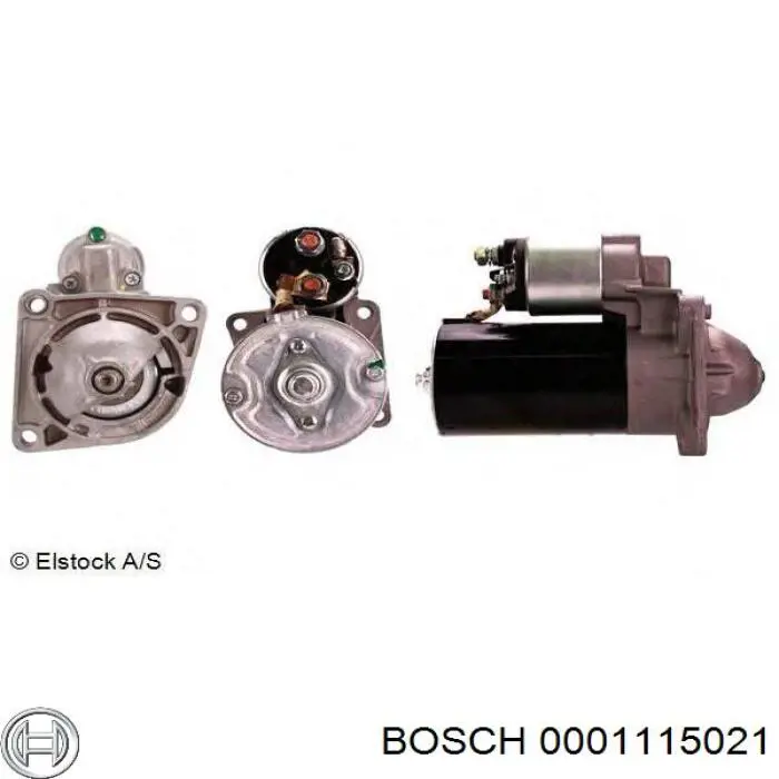 0001115021 Bosch стартер