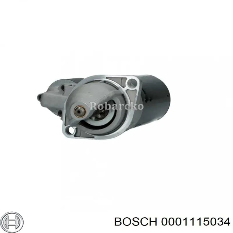 Стартер 0001115034 Bosch