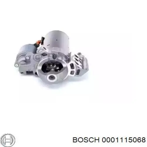 Motor de arranque 0001115068 Bosch