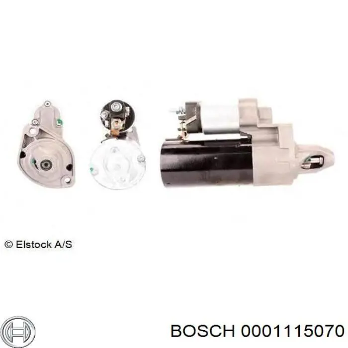 Стартер двигателя Bosch 0001115070