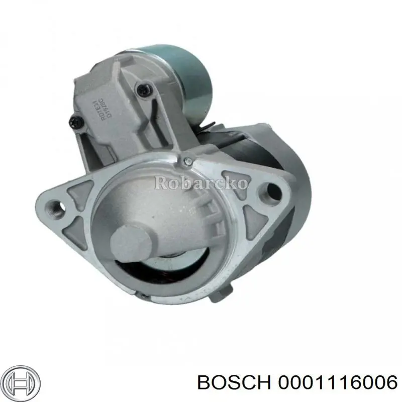 Стартер двигателя Bosch 0001116006