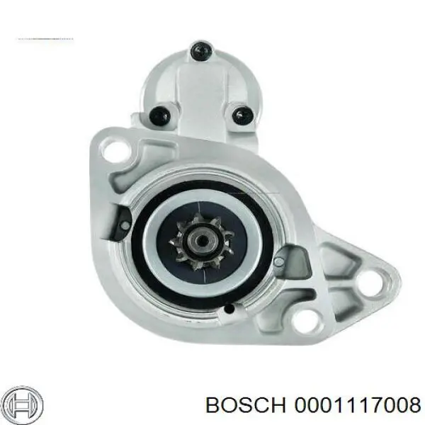 0001117008 Bosch стартер