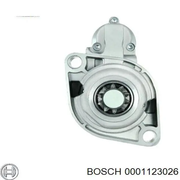 Motor de arranque 0001123026 Bosch