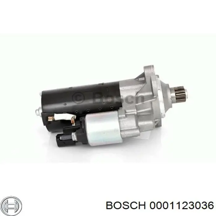 Motor de arranque 0001123036 Bosch