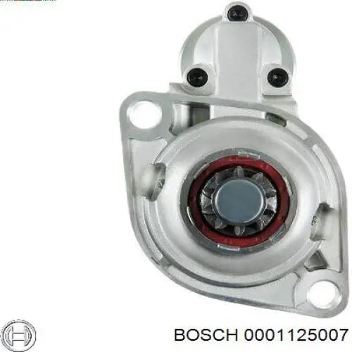 Купить 0001125007 Bosch Стартер