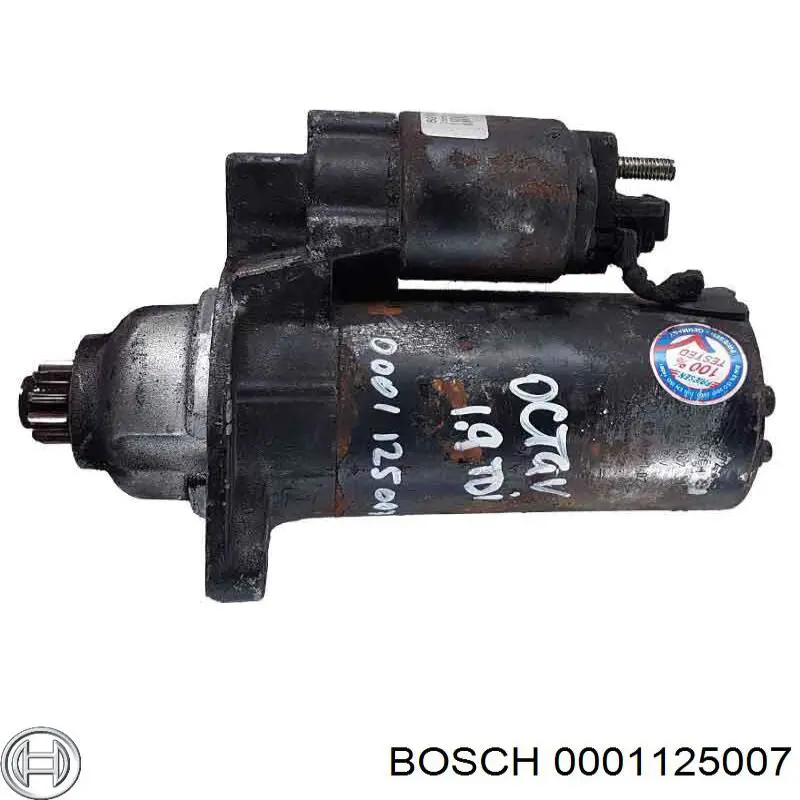 0001125007 Bosch Стартер автомобиля