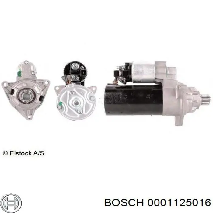0001125016 Bosch стартер