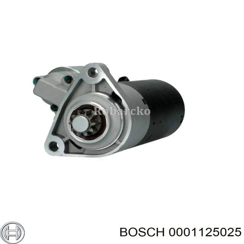 Стартер двигателя Bosch 0001125025