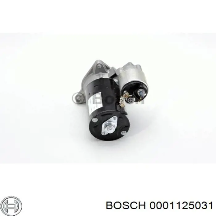 Motor de arranque 0001125031 Bosch
