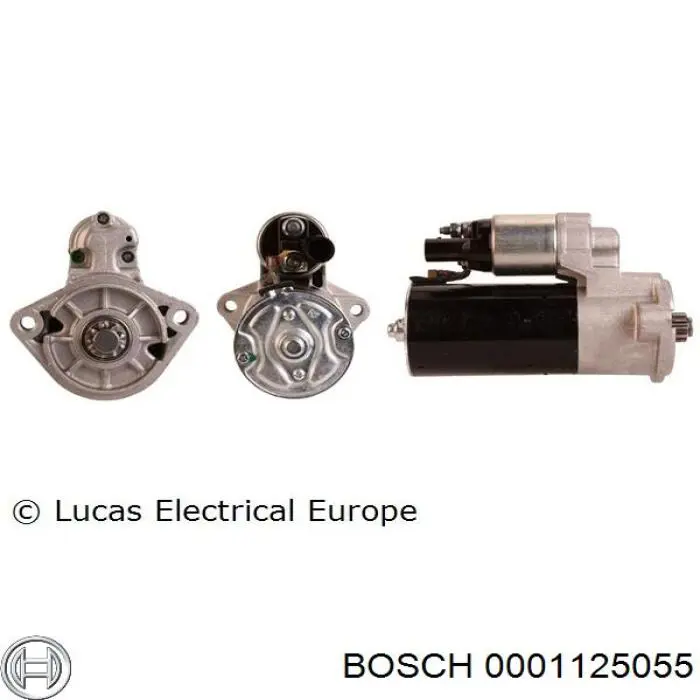 Купить 0001125055 Bosch Стартер