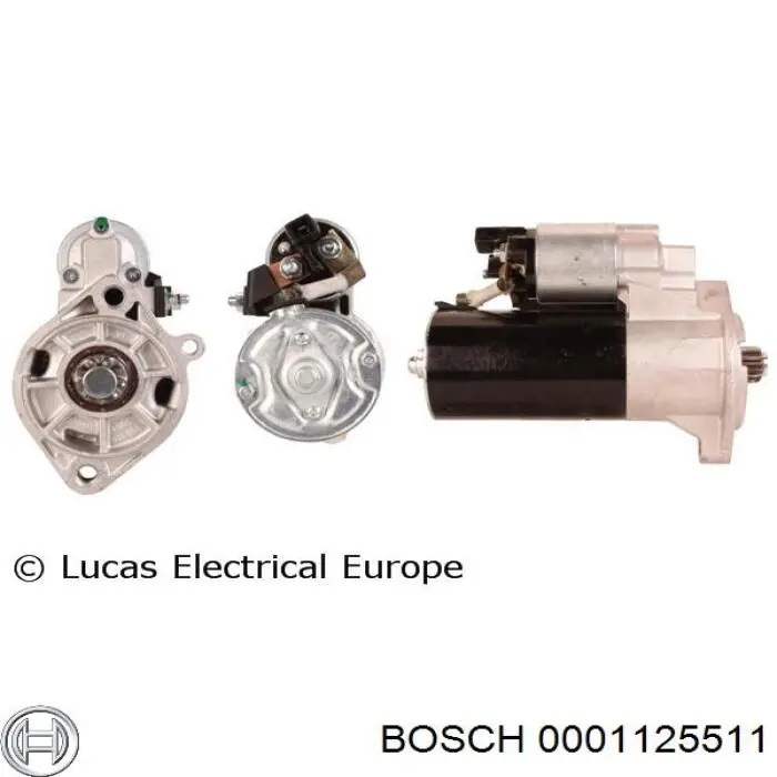 0.001.125.511 Bosch стартер