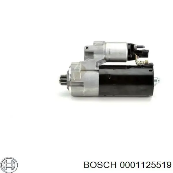 0 001 125 519 Bosch стартер