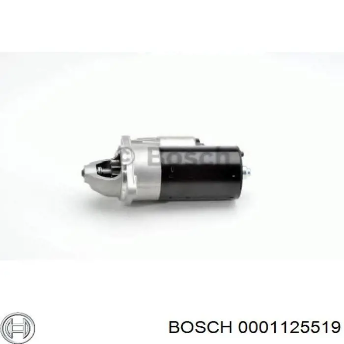 Купить 0001125519 Bosch Стартер