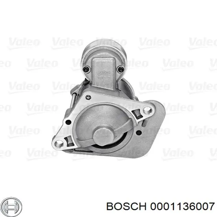 Купить 0001136007 Bosch Стартер