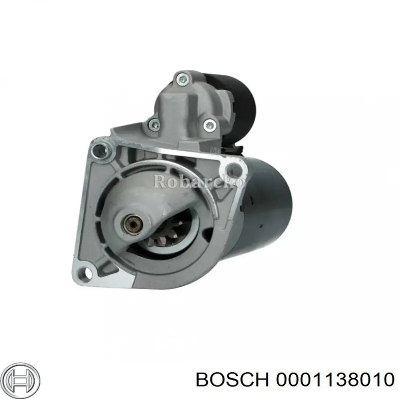 0001138010 Bosch Стартер автомобиля