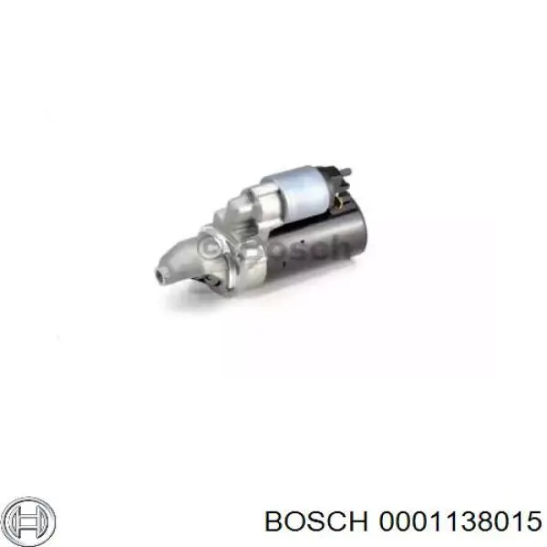 0001138015 Bosch motor de arranco