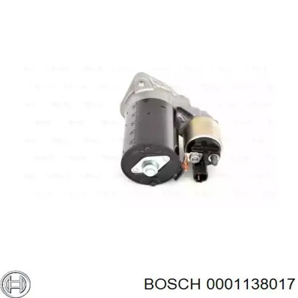 0001138017 Bosch Стартер автомобиля