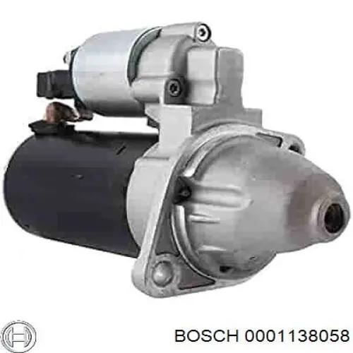 Купить 0001138058 Bosch Стартер